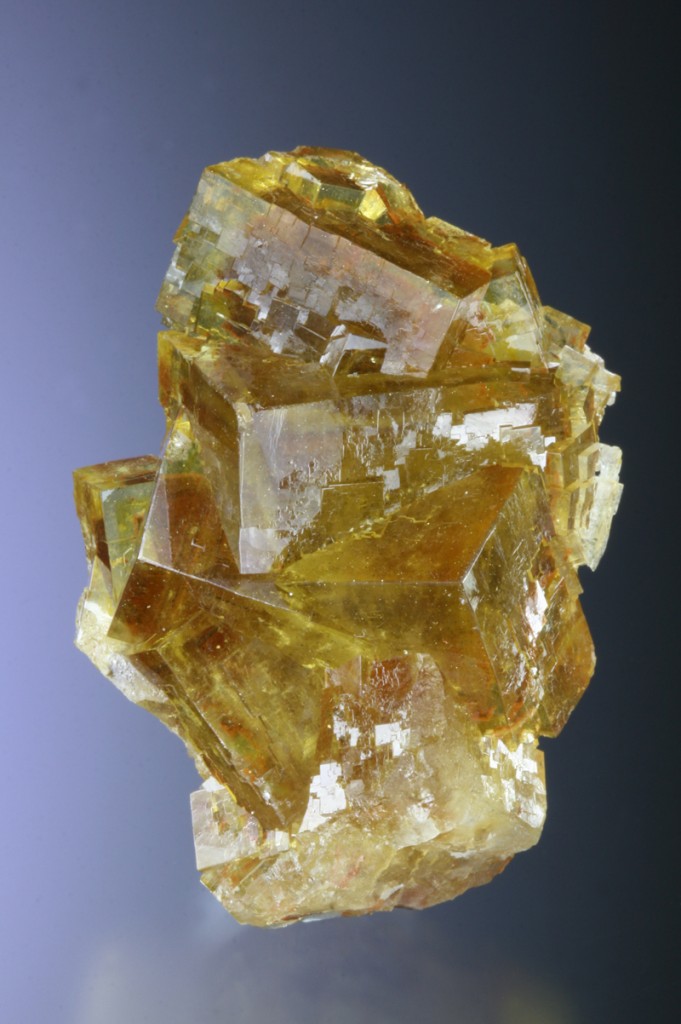 Honey yellow fluorite