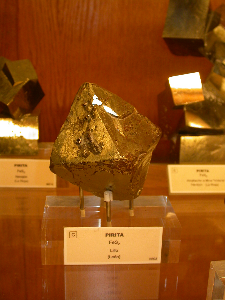 Octahedral pyrite